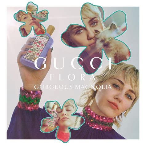 miley cyrus x gucci|Miley Cyrus for Gucci flora.